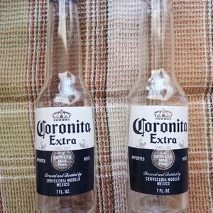Clear Glass Beer Bottles
